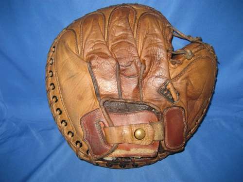 Benny Bengough Catchers Mitt Back